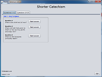 Shorter Catechism Screenshot